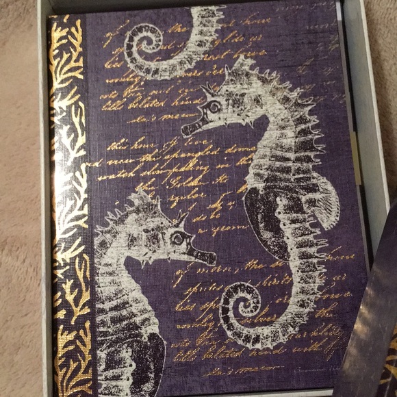 Ocean Treasure Boxed Note Card Set of 13 NWT Lang - Picture 6 of 10